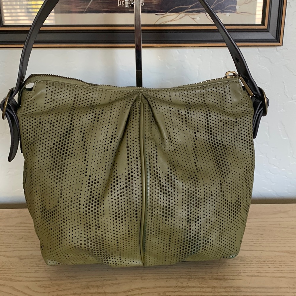 Hobo International EUC Olive Green Shoulder Bag
